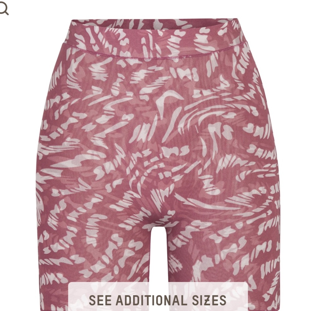 SKIMS summer mesh shorts
